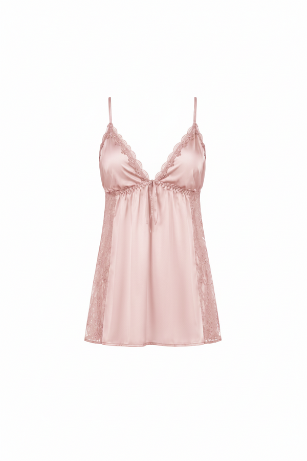 Mina Lace Side Detail Slip
