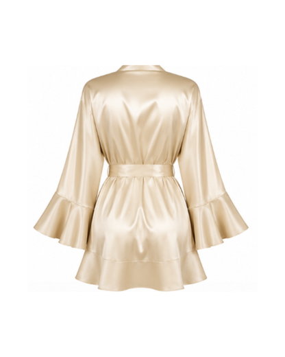 Elise Ruffle Robe